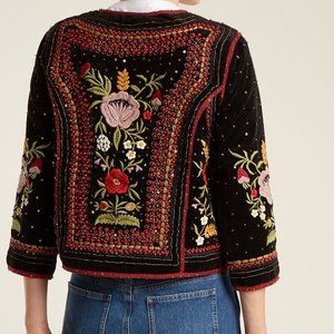 Velvet By Graham & Spence Embroidered Jacket